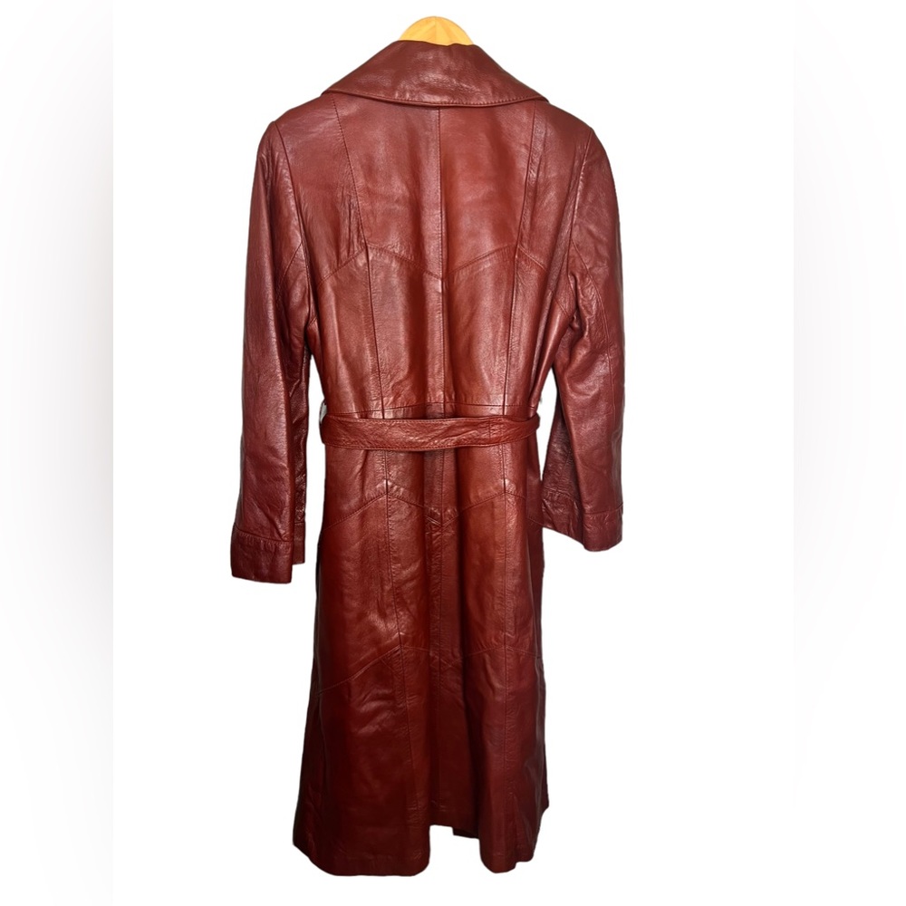 Vintage 24K Dan di Modes Leather Coat. - Picture 9 of 13